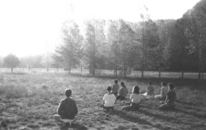 méditation le matin - stage yoga Sainte-Baume