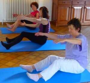 Abdos- Le rameur- Cours Yoga Marseille 13005 Yvette Clouet