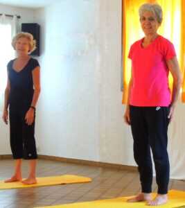Contraction du grand fessier - Cours Yoga Marseille 13005 Yvette Clouet